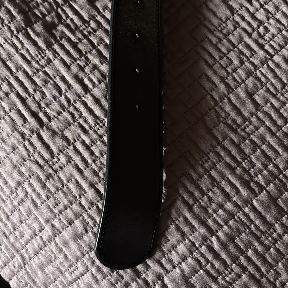 Gucci Black Leather Belt - Picture 8 of 12